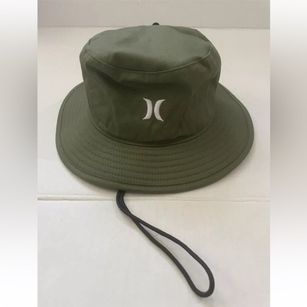Hurley Mens Safari Hat Army Green OSFM  NWT Rare Blink 182 Warped Tour‎